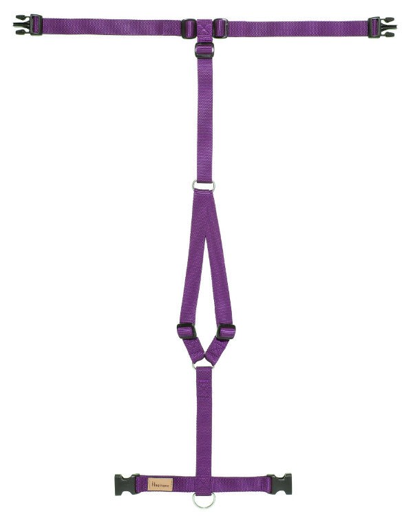 Шлейка для собак Haqihana, цвет пурпурный, размер XL