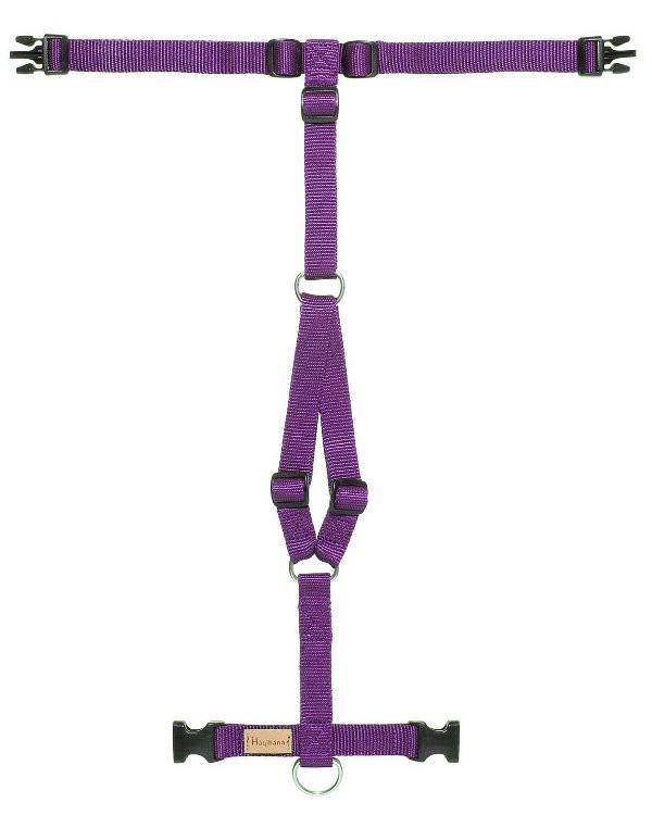 Шлейка для собак Haqihana, цвет пурпурный, размер S