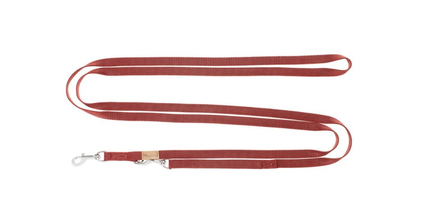 Поводок для собак Haqihana, цвет красный, длина 3 метра, ширина 15 мм
