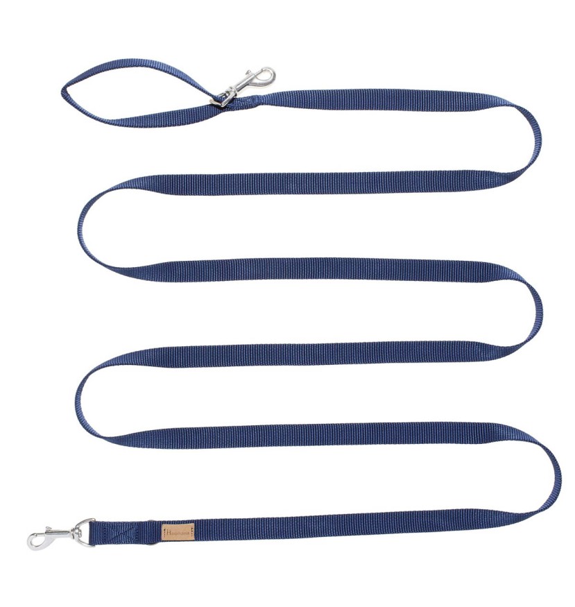 Поводок для собак Haqihana, цвет синий, длина 3 метра, ширина 20 мм