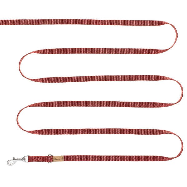 Поводок для собак Haqihana, цвет красный, длина 5 метров, ширина 15 мм