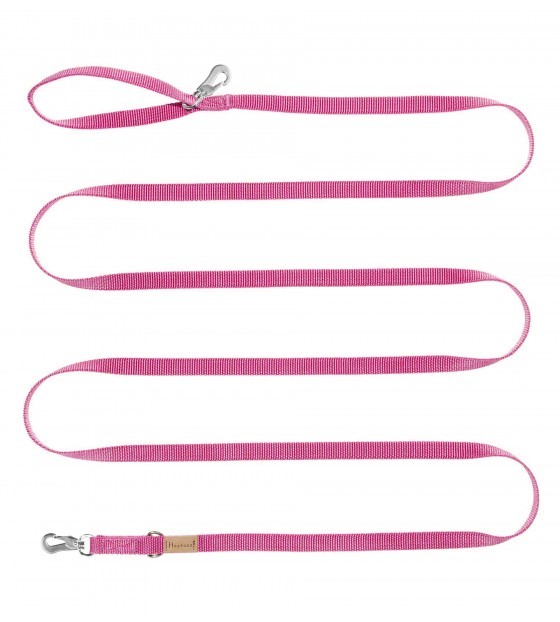 Поводок для собак Haqihana, цвет розовый, длина 3 метра, ширина 15 мм